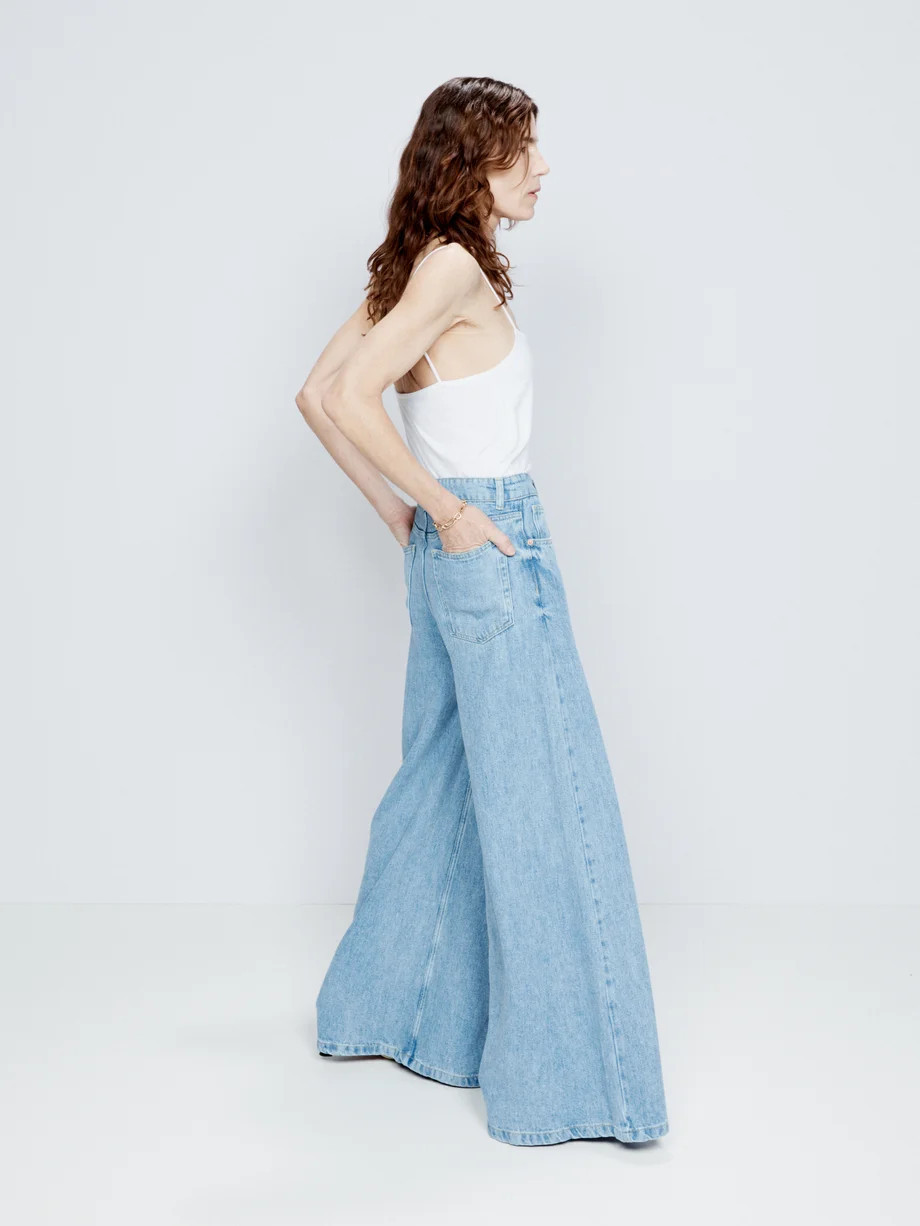 Stride lyocell wide-leg jeans | Matches (US)