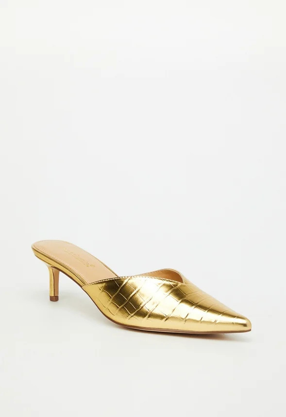 Iva Pointed Toe Pump | JustFab