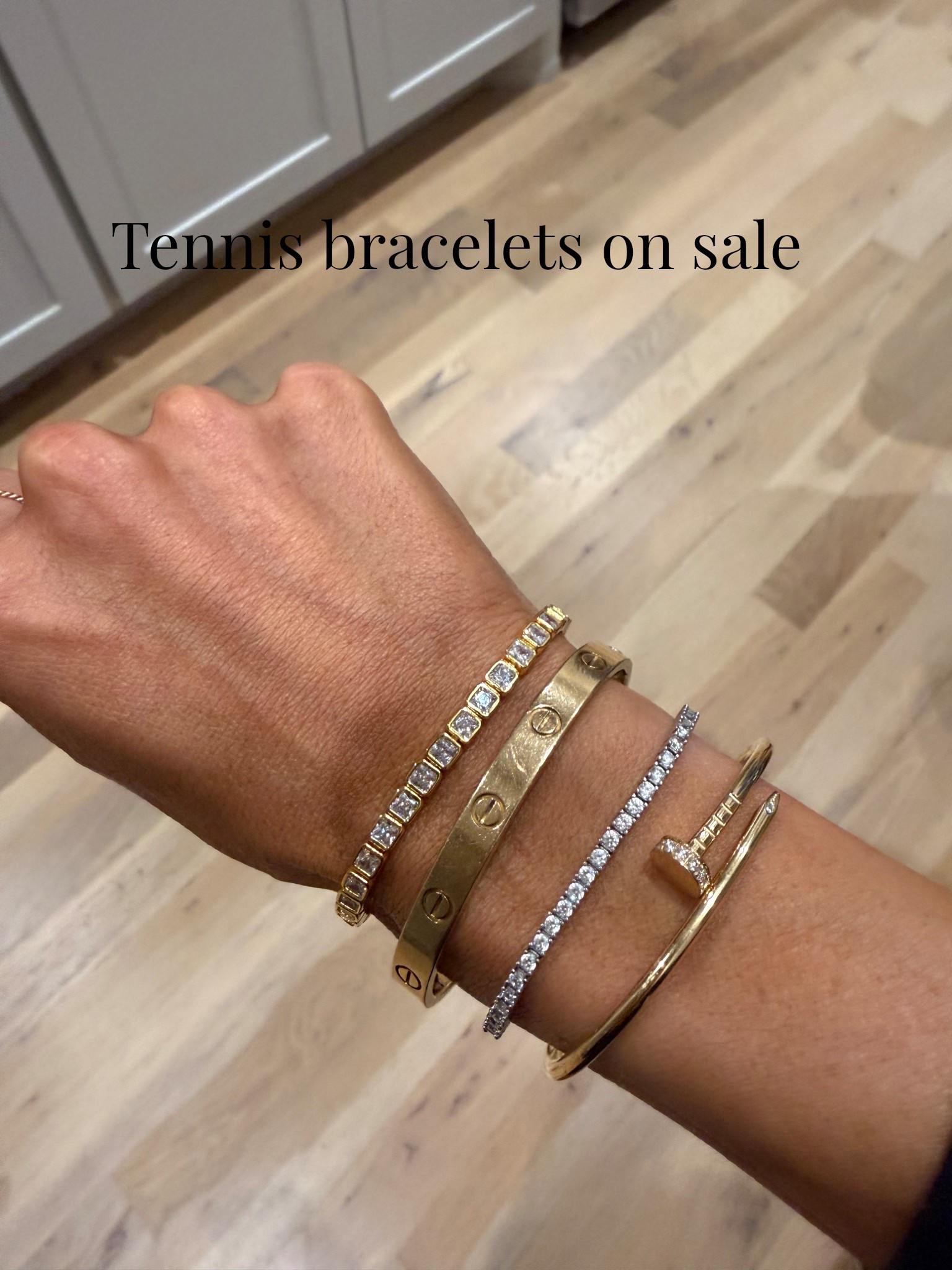 Tennis bracelets on sale that look so real! Love the bezel setting 

#LTKSaleAlert #LTKOver40