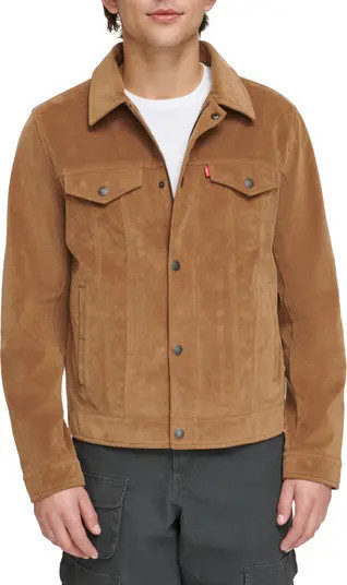 Levi's® Faux Suede Trucker Jacket | Nordstrom | Nordstrom