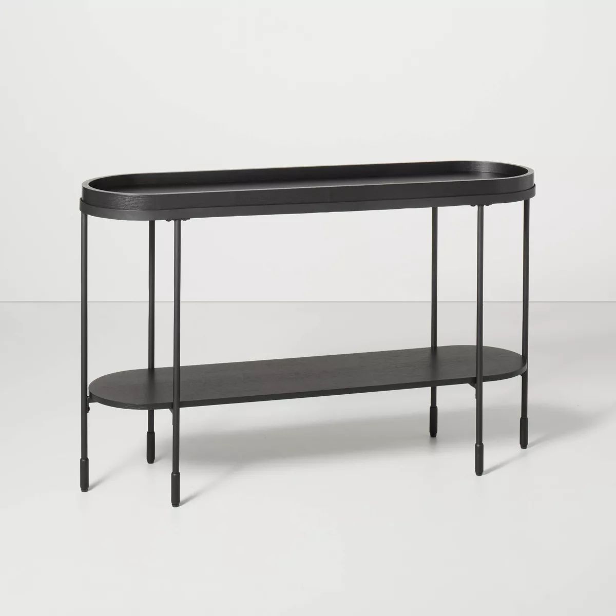 Wood & Metal Console Table - Black - Hearth & Hand™ with Magnolia | Target