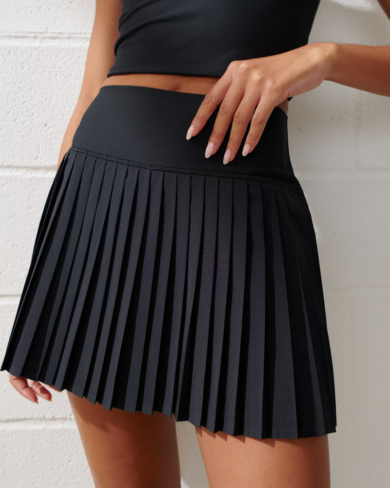 YPB motionTEK Lined Pleated Skirt | Abercrombie & Fitch (US)