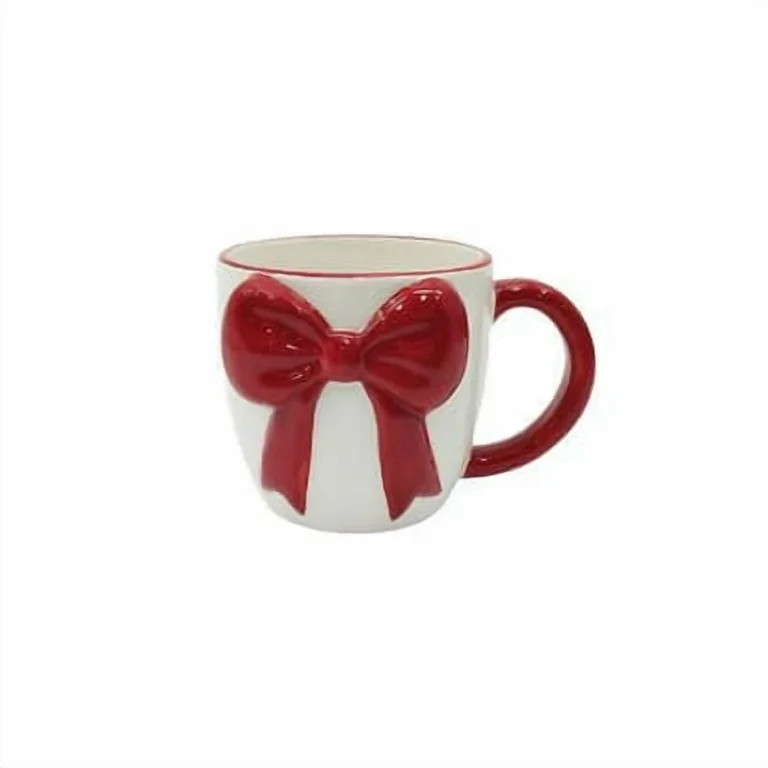 16oz. Bow Ceramic Mug by Ashland®  - Holiday and Christmas Home Decor | Walmart (US)
