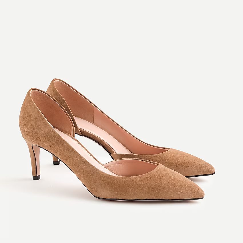 Lucie suede pumps | J.Crew US