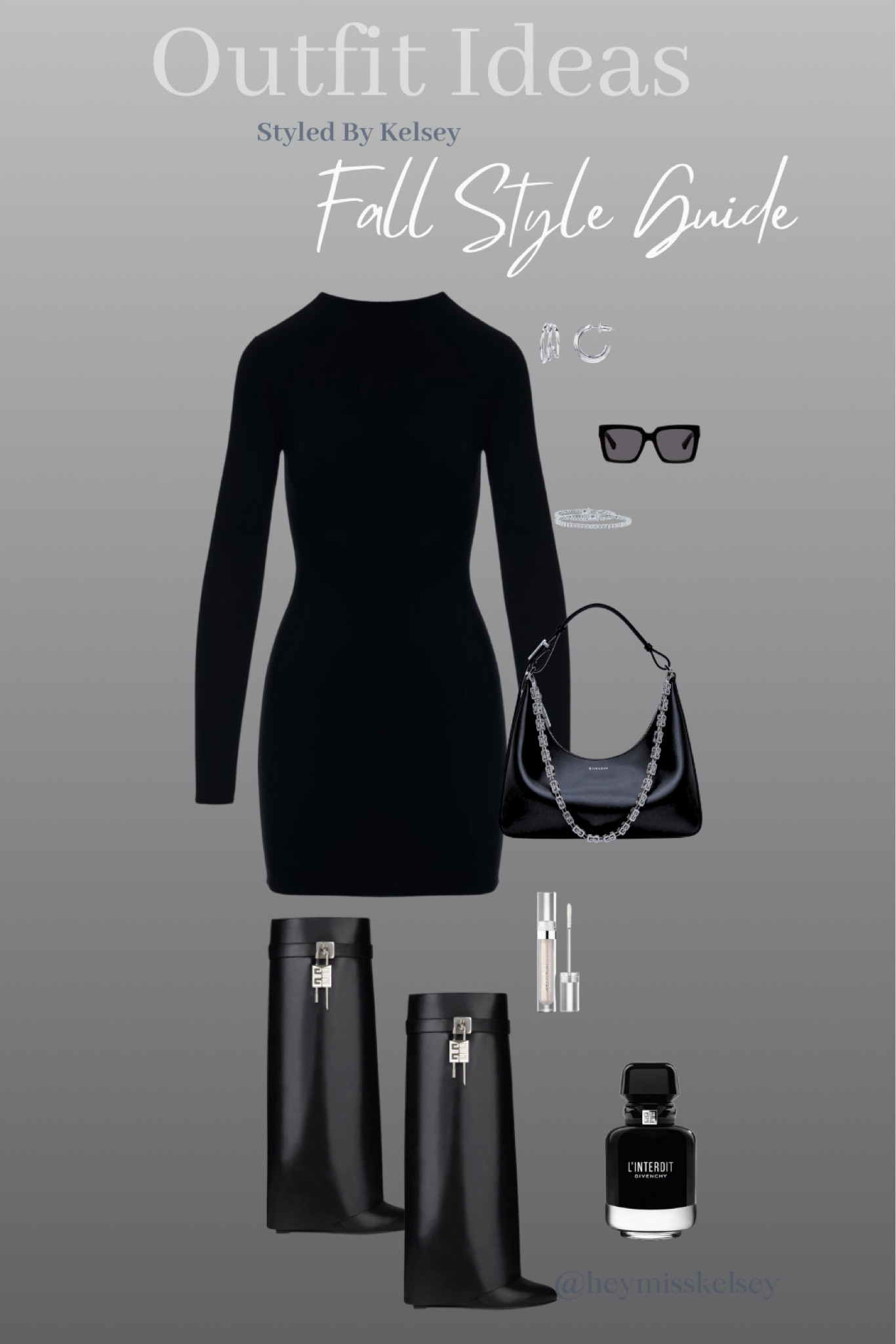 I love this cute going out outfit for a fall and winter. Everyone needs a flirty little black dress, this one from Lulu’s is great for keeping you warm, but still showing some skin. I love the shark boots, and I have tagged below some great dupe options.  

#LTKstyletip #LTKshoecrush #LTKSeasonal