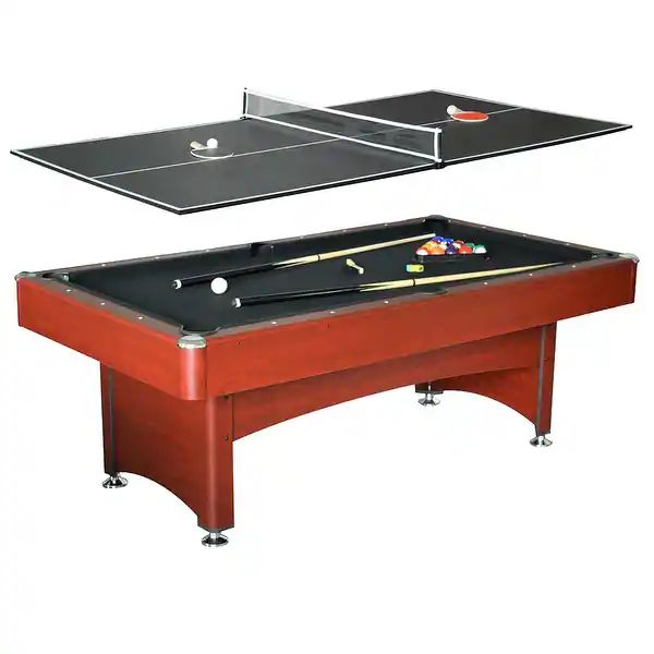 Hathaway Bristol 7-ft Pool Table with Table Tennis Top - Bed Bath & Beyond - 12707813 | Bed Bath & Beyond