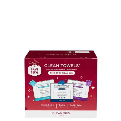 Clean Skin Club Towels Holiday Gift Set - 10ct | Target
