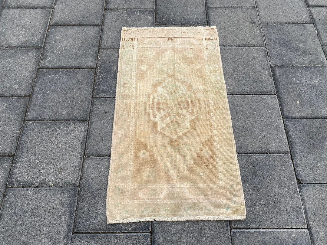 1.8 X 3.3 Ft Neutral Small Rug Muted Rug Brown Rug Faded - Etsy | Etsy (US)