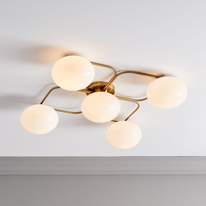 Champignon 5-Light Flushmount (24") | West Elm (US)