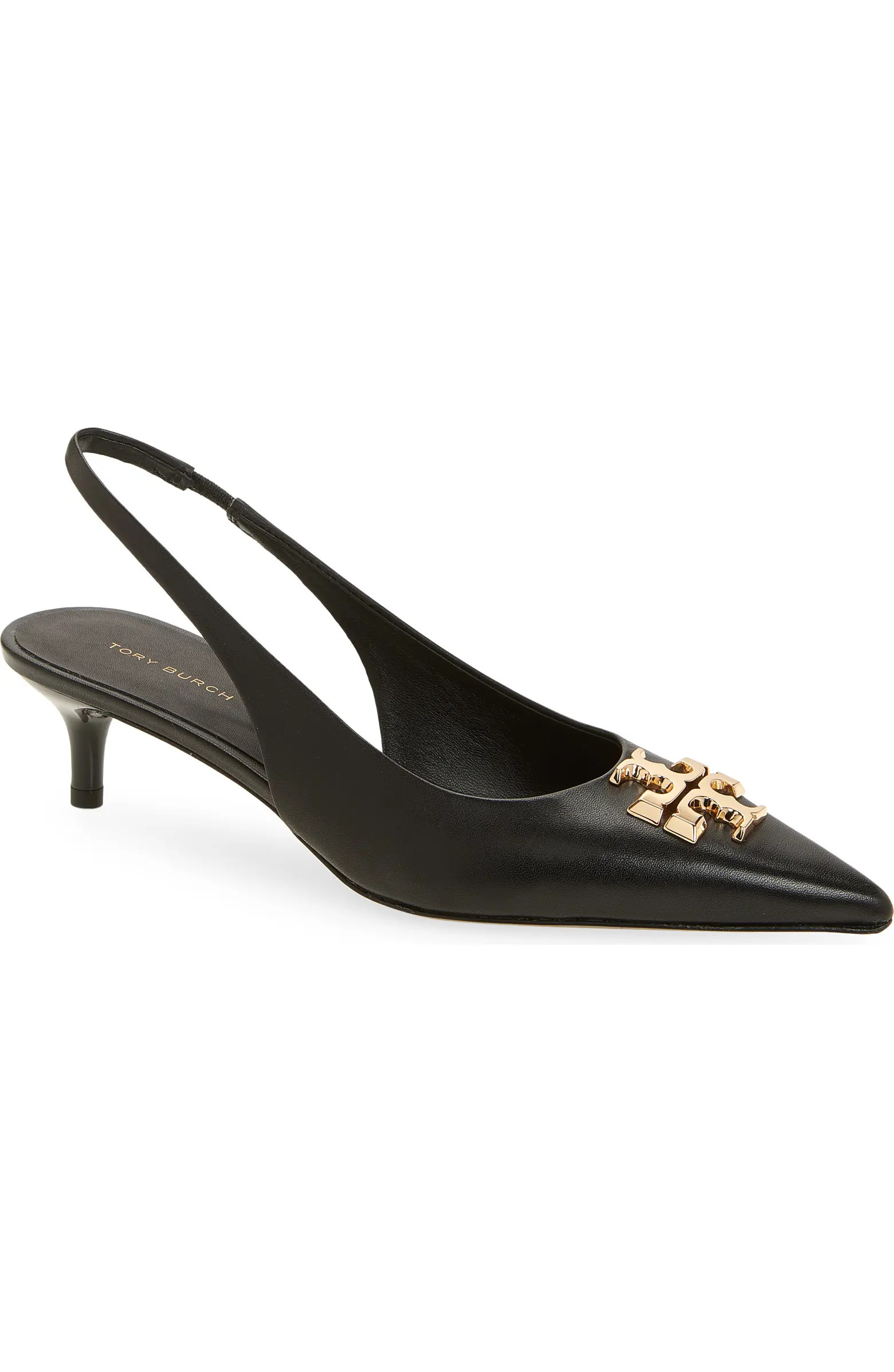 Eleanor Kitten Heel Slingback Pump (Women) | Nordstrom
