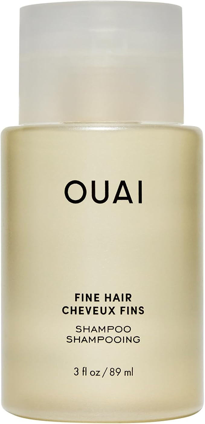OUAI Fine Shampoo Travel Size - Volumising Shampoo, Strengthening Keratin, Biotin & Chia Seed Oil... | Amazon (UK)