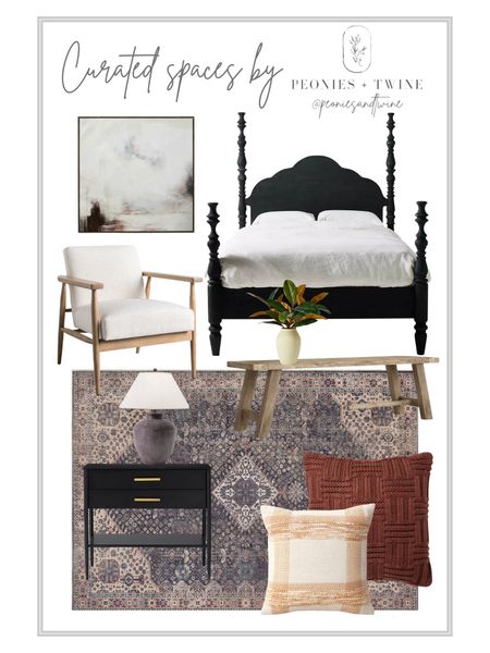 Bedroom decor styling bed area rug nightstand west elm pottery barn Anthropologie #potterybarn #bedroom #targetstyle

#LTKhome #LTKsalealert #LTKSeasonal
