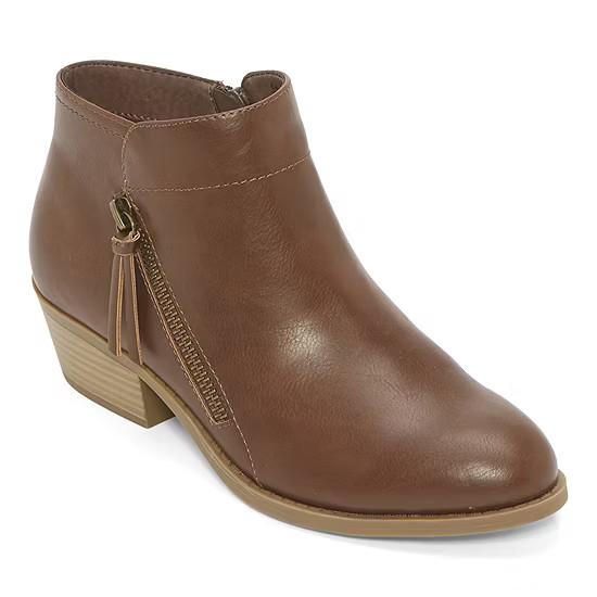 Arizona Womens Cadman Booties Block Heel | JCPenney