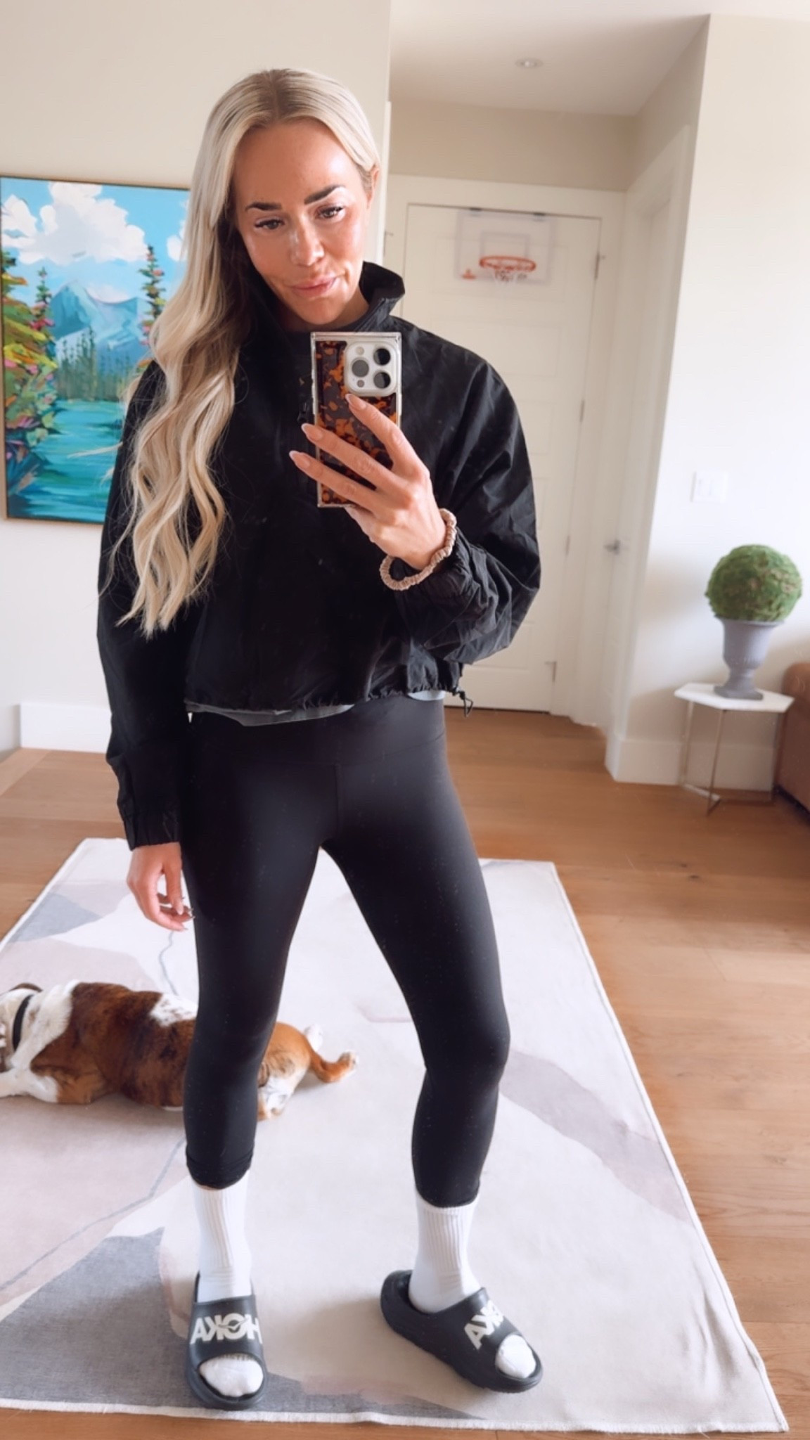 Loooove this cropped windbreaker. Price point is reasonable too! Size up. I’m wearing a M

#LTKfitness #LTKcanada