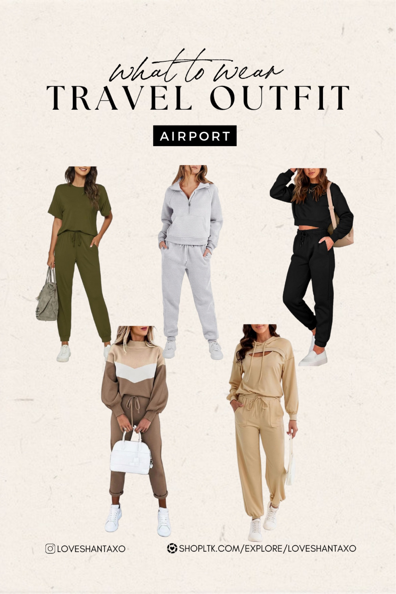 Fall outfit. Travel outfit. Amazon travel outfits. Airport looks. Airport outfit. Travel style. Travel fashion. Casual outfits. Spring. Fall. Winter. Airport fashion. Airport style. Jogger set. Two piece matching set. Neutral style. Neutral fashion. Sweat pants. Sweater. Cozy.

#LTKBacktoSchool #LTKtravel #LTKstyletip