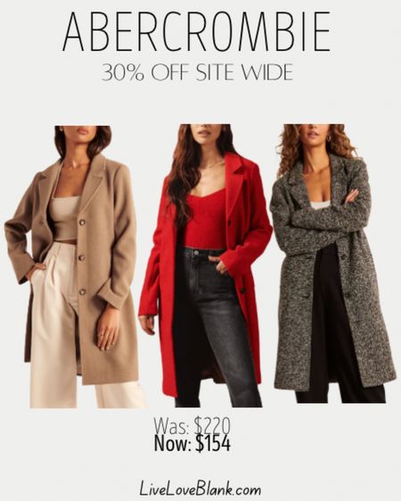 Abercrombie 30% off site wide…i have this coat in a few colors and love it!
Holiday gift idea

#LTKGiftGuide #LTKHoliday #LTKCyberweek