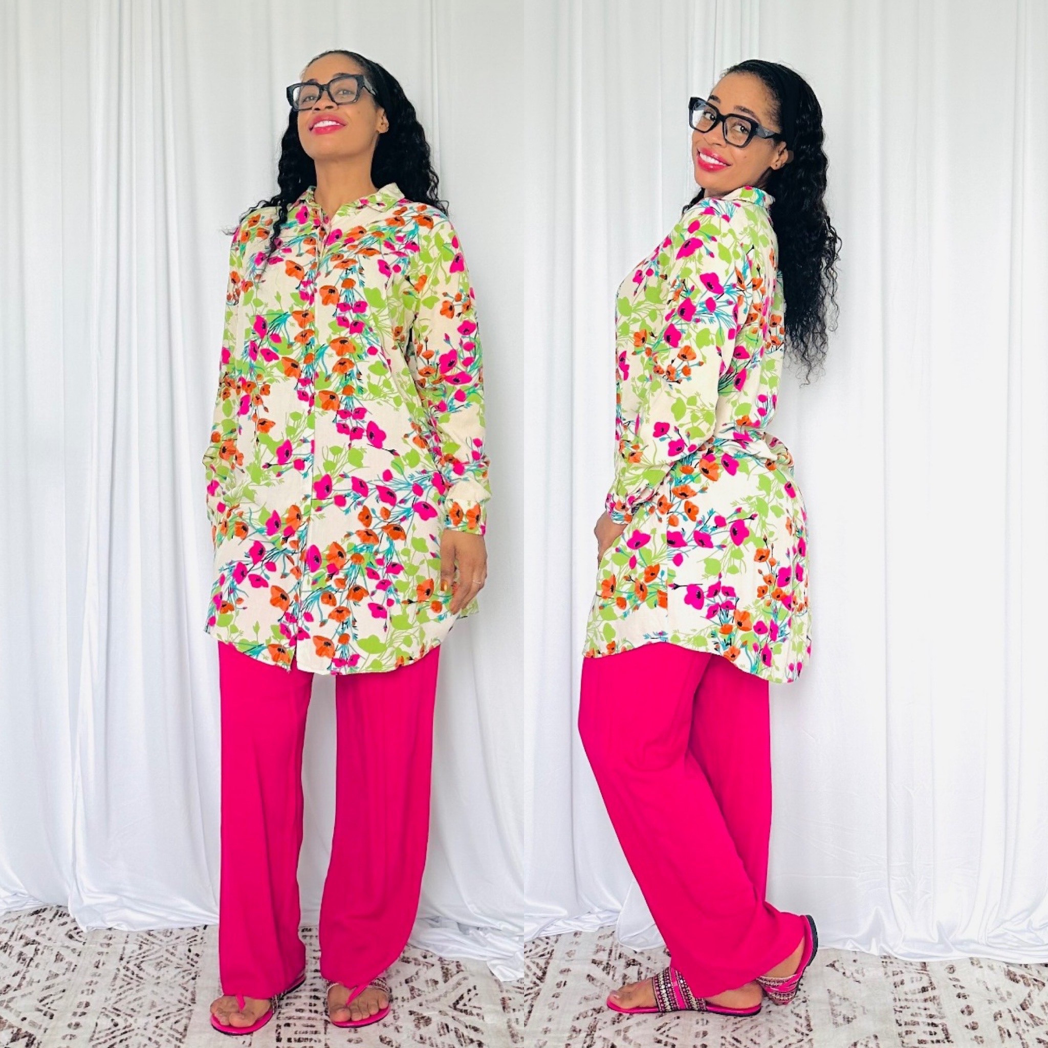 Tunic and pants! 
Very comfortable and light! Ideal for the summer. Will wear this during a trip to Egypt