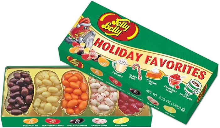 Jelly Belly Holiday Favorites Jelly Bean 4.25 oz Gift Box - Genuine, Official, Straight from the ... | Amazon (US)