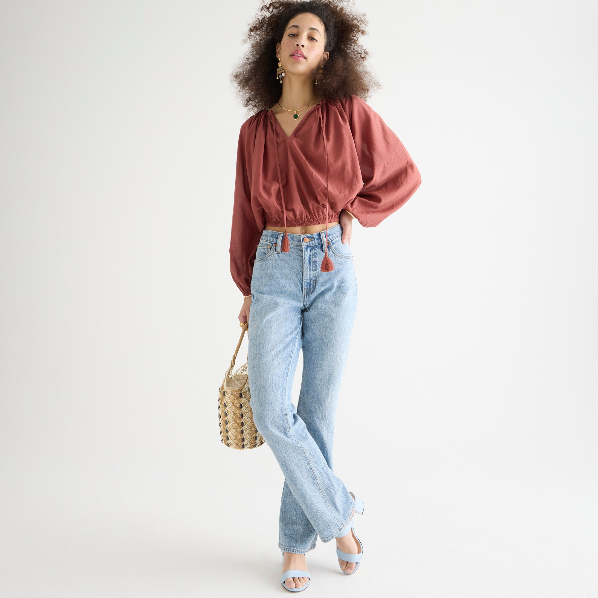 Full-length demi-boot jean in Light Indigo wash | J. Crew US