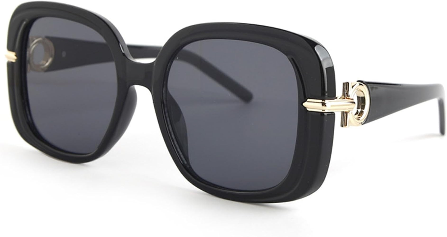 Fashion Oversized Square Women and Men Sunglasses Vintage Hollow Luxury Sun Glasses UV400 Gradien... | Amazon (US)
