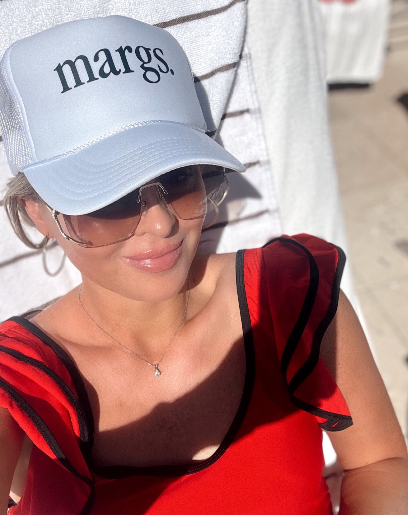 Poolside style- Amazon swimsuit. 20% off now, under $30!

Trucker hat- swimsuit I LOVE! Adjustable back.

#LTKswim #LTKstyletip #LTKfindsunder50