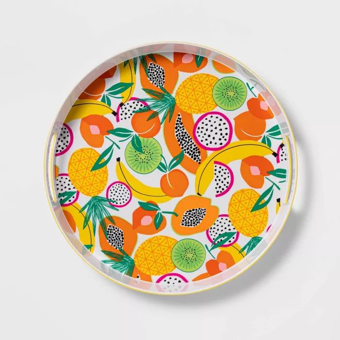 15" Melamine Round Serving Tray - Sun Squad™ | Target