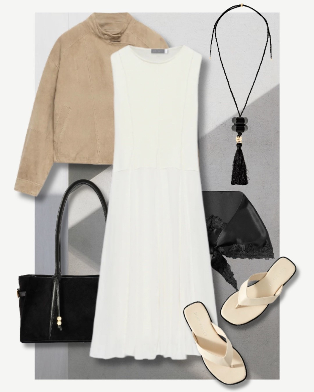 Summer dress styling with Mint Velvet Day 3 

White dress
Suede jacket
Summer sandals
Lace trim Silk scarf
Suede handbag
Minimal style 


#LTKdresses #LTKuk #LTKxMintVelvet