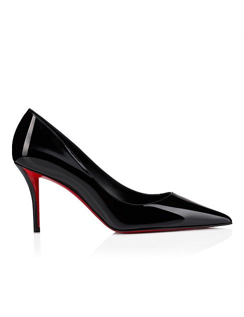 Christian Louboutin Miss Z 80 Patent/lining Black/lin Black | David Jones | David Jones (Australia & New Zealand)