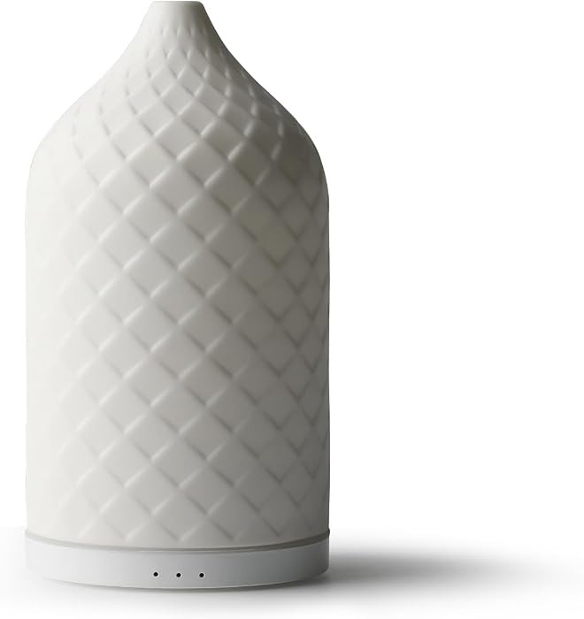 Essential Oil Diffuser for Home, Ceramic Aromatherapy Diffuser for Essential Oils, 120ml Oil Diff... | Amazon (US)