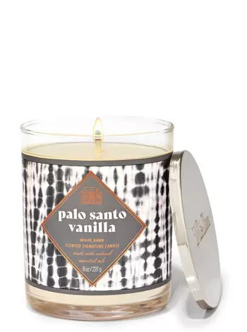 White Barn


Palo Santo Vanilla


Signature Single Wick Candle | Bath & Body Works