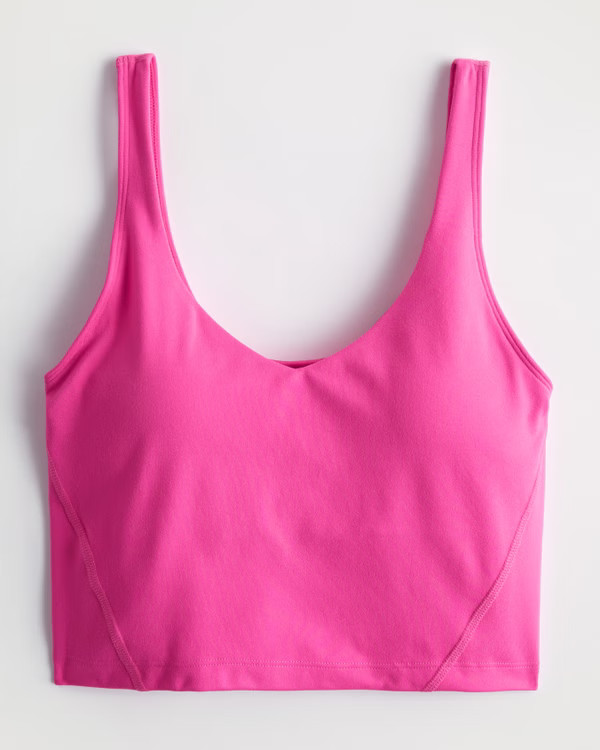 Activewear Gilly Hicks Recharge Plunge Tank | Activewear Women's Activewear | HollisterCo.com | Hollister (US)