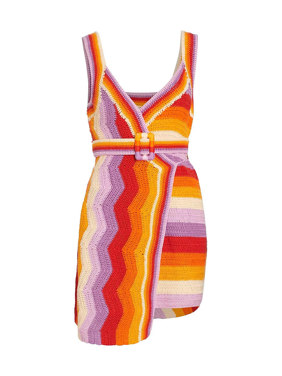 Striped Crochet Dress | Saks Fifth Avenue