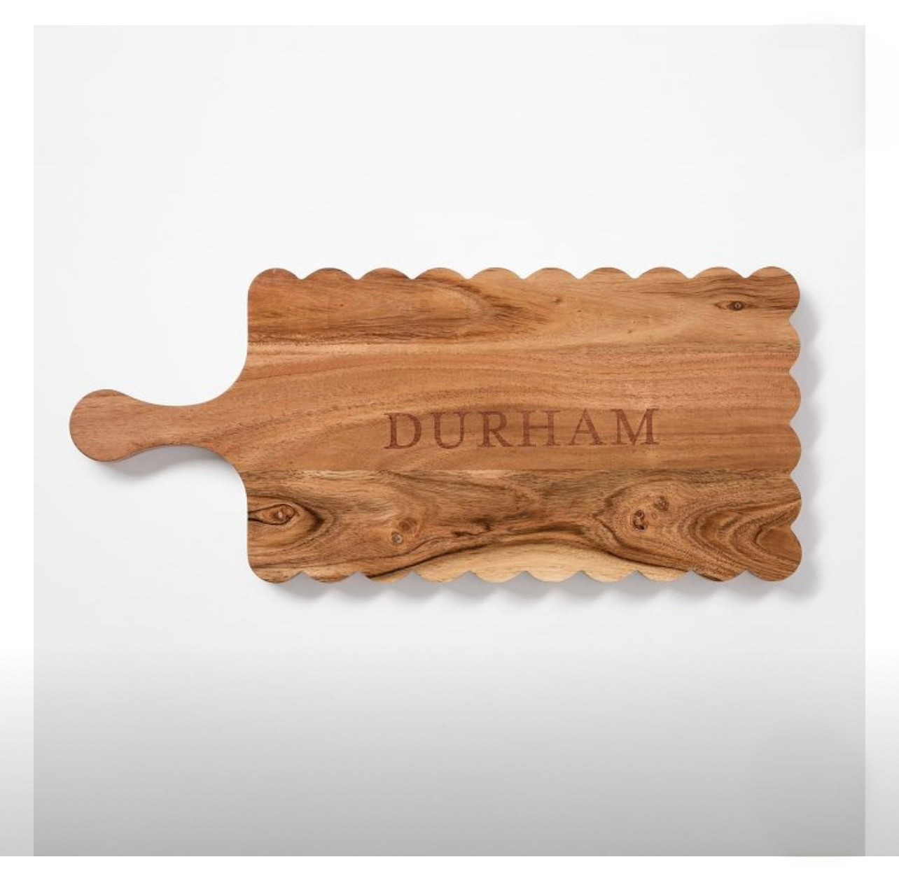 Scalloped Wood Cheese Board 🍷✨



This scalloped wood cheese board is such a gorgeous hostess gift idea and perfect for holiday entertaining. The scalloped edges give it that extra pretty touch, and you can personalize it to make it even more special. Beautiful for Thanksgiving spreads, Christmas parties, white elephants, or gifting to neighbors and teachers. A timeless, under-$60 find you’ll use year-round! 🎄🧀💛

holiday hosting, cheese board gift idea, scalloped serving board, personalized gifts, Mark & Graham, Christmas entertaining, Thanksgiving tablescape, hostess gifts, kitchen gifts, charcuterie board

#LTKGiftGuide #LTKHome #LTKfoodie