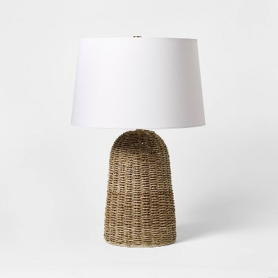 Large Seagrass Table Lamp Natural - Threshold™ designed with Studio McGee | Target