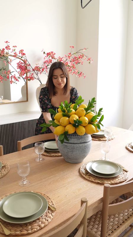Centerpiece idea for Spring and Summer! Love this lemon arrangement with greenery. Linked the planter and the skewers I used



#LTKhome #LTKstyletip #LTKparties