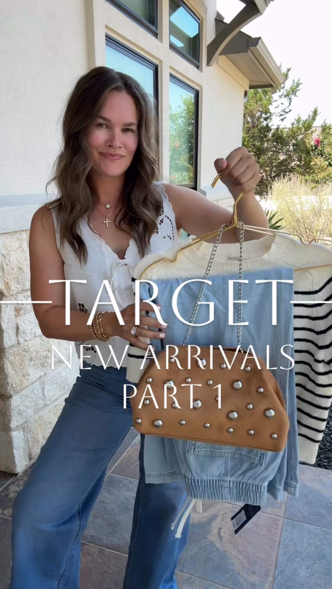 Love these easy basics from target easy to mix and match. The bag and shoes are insane 😍✨  which find is your favorite? 
.
#target #targetstyle #targetfashion #momstyle #momfashion #everydaystyle #casualoutfit #casualstyle 

#LTKSaleAlert #LTKStyleTip #LTKFindsUnder50
