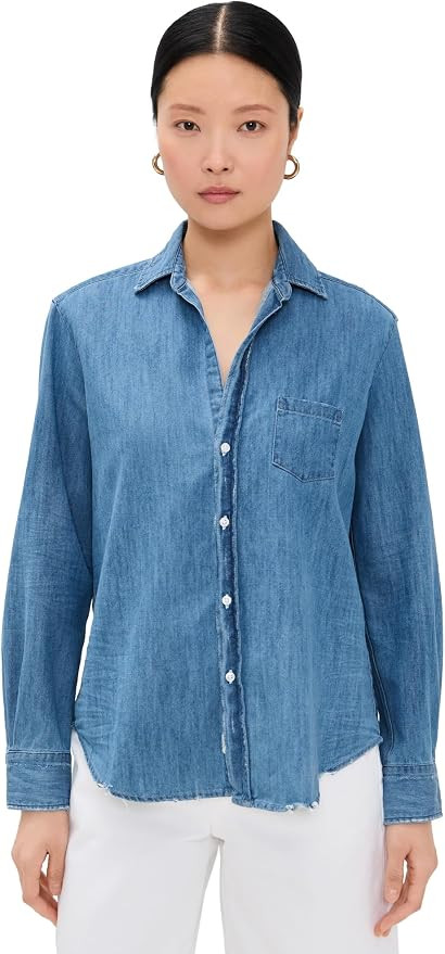 Frank & Eileen Women's Eileen Denim Relaxed Button Down Shirt | Amazon (US)