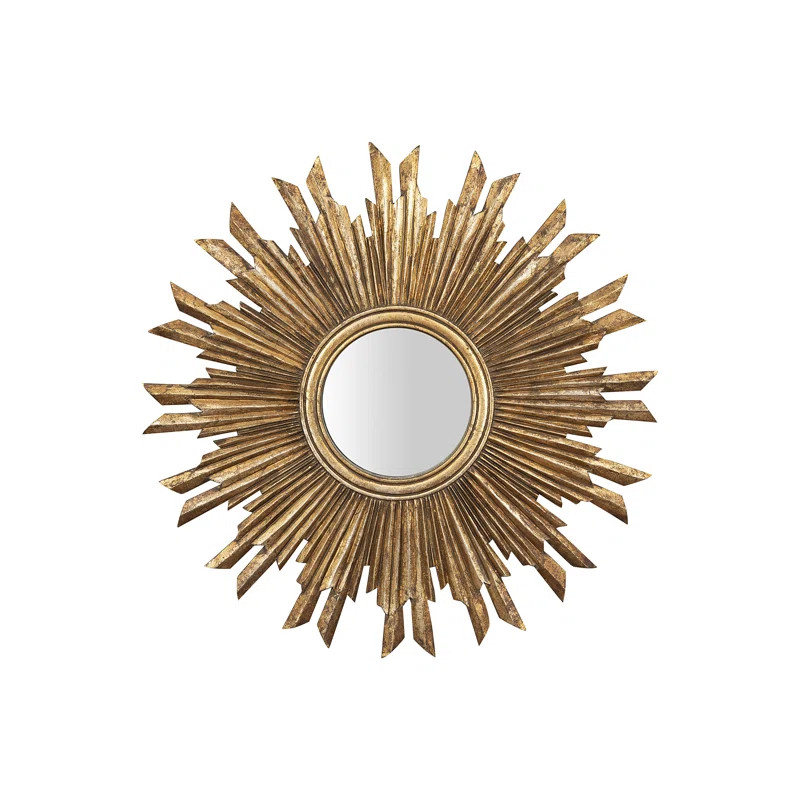 Harbert Modern and Contemporary Distressed Accent Mirror | Wayfair North America