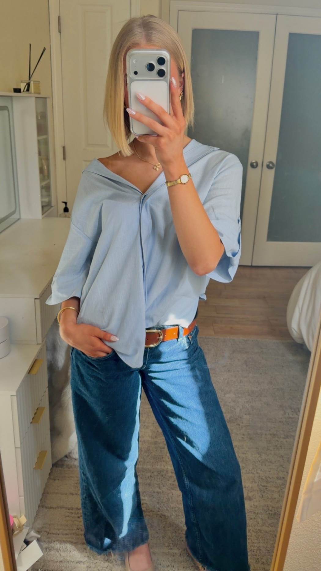 I got a size 23 for the jeans, and a size xs in the top! I also added some Amazon alternatives for an on a budget option ;) 

#LTKootd #LTKgrwm #LTKSaleAlert