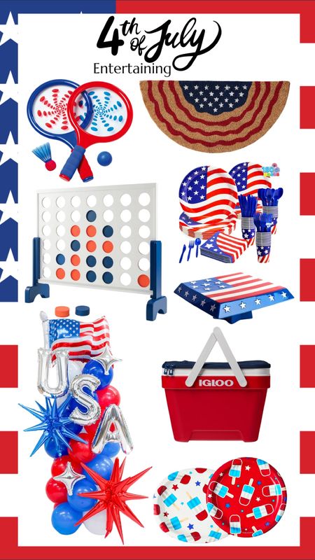 If you’re having friends or family over this Fourth of July, I have found some of the cutest, festive essentials! The giant connect four game is half off! The kids would have so much fun with that! 

#LTKHome #LTKSaleAlert #LTKFindsUnder50