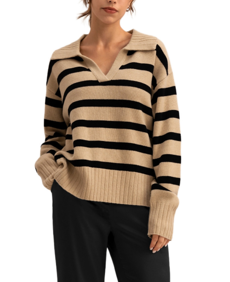 Lilysilk Gilly Stripe Sweater | Bloomingdale's (US)