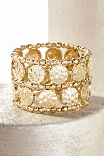 Kayla Coin Stretch Bracelet | Soft Surroundings