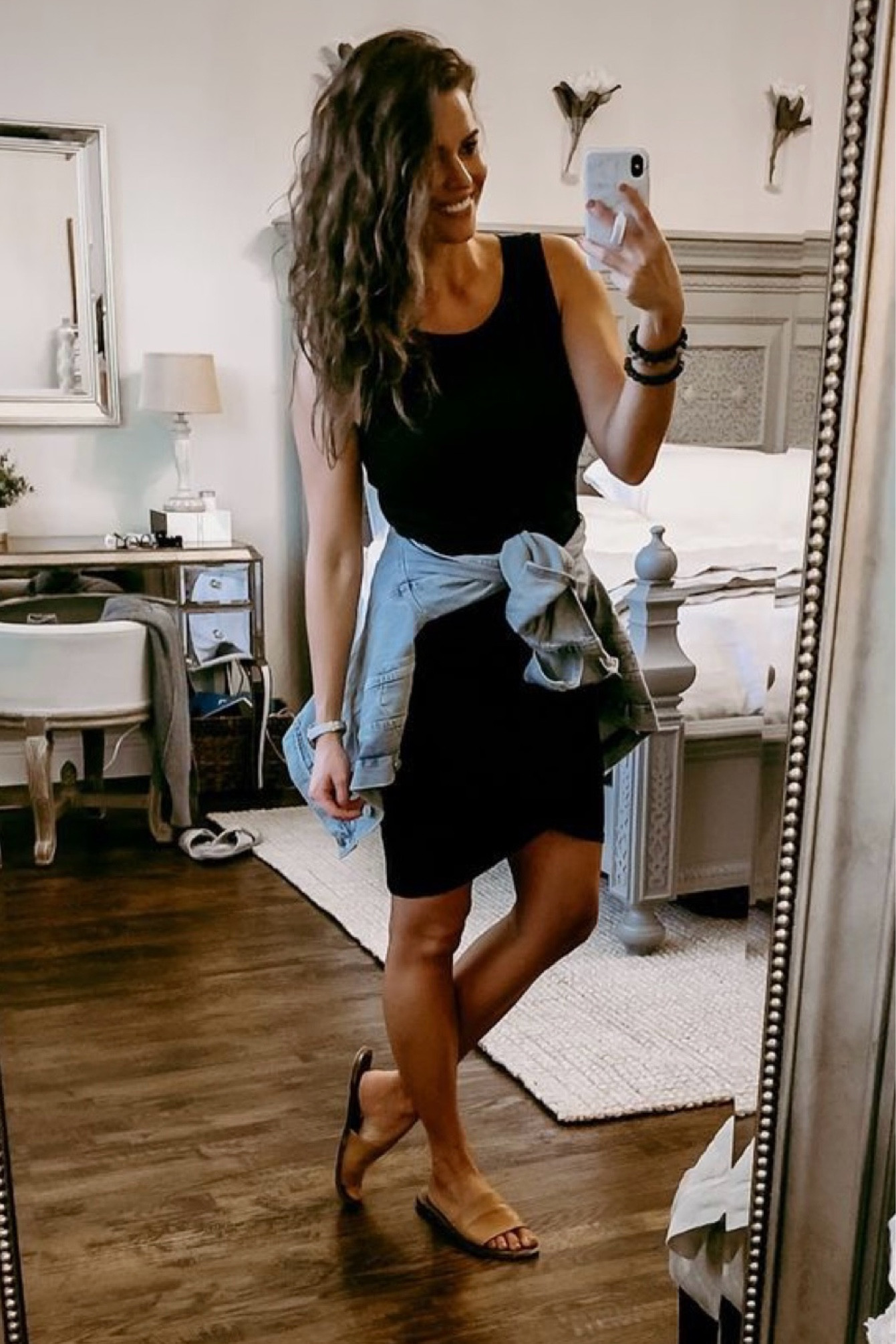 Casual Spring Dress



Spring  spring style  spring fashion  spring dress  black bodycon dress  denim jacket  summer  summer outfit  summer style  sandals 

#LTKstyletip #LTKSeasonal