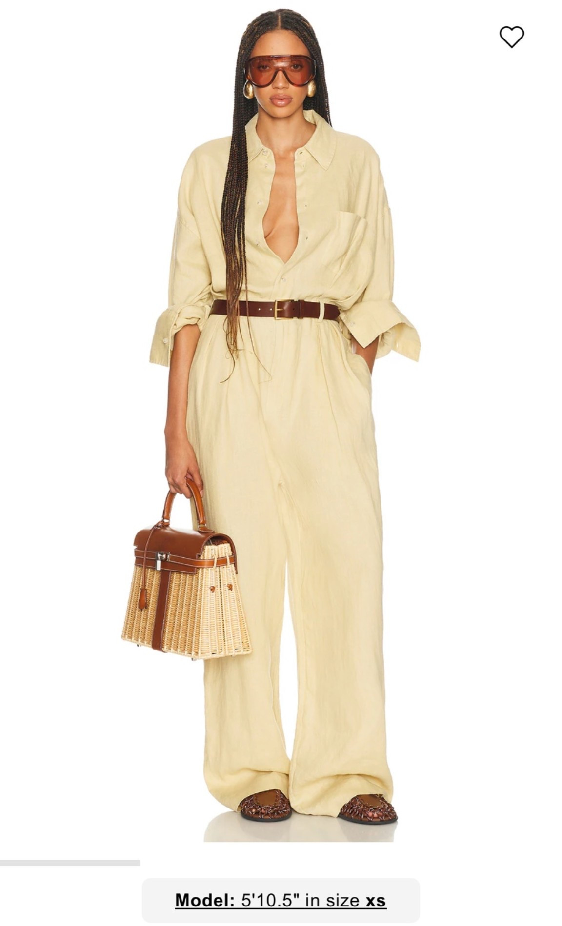 Paper Linen Jumpsuit @Revolve