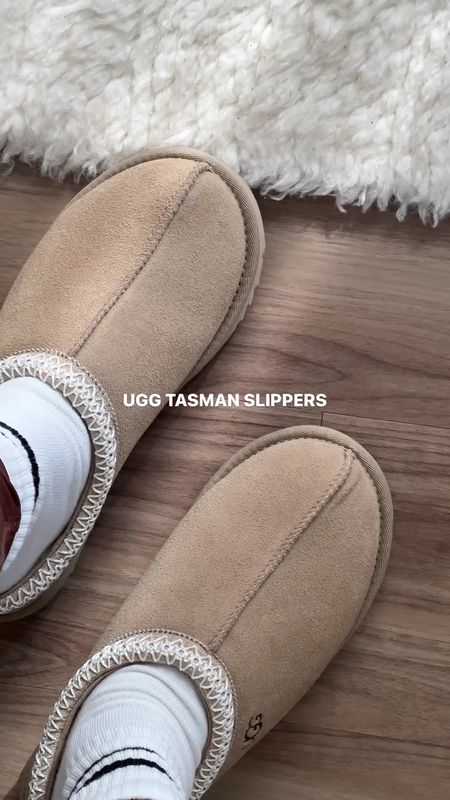 i was so on the fence about getting these last year for fall, but i finally tried on the UGG Tasman Slippers in the color mustard seed and i adore them!! 🤩 i recommend getting your actual size and not sizing up or down  

#LTKshoecrush