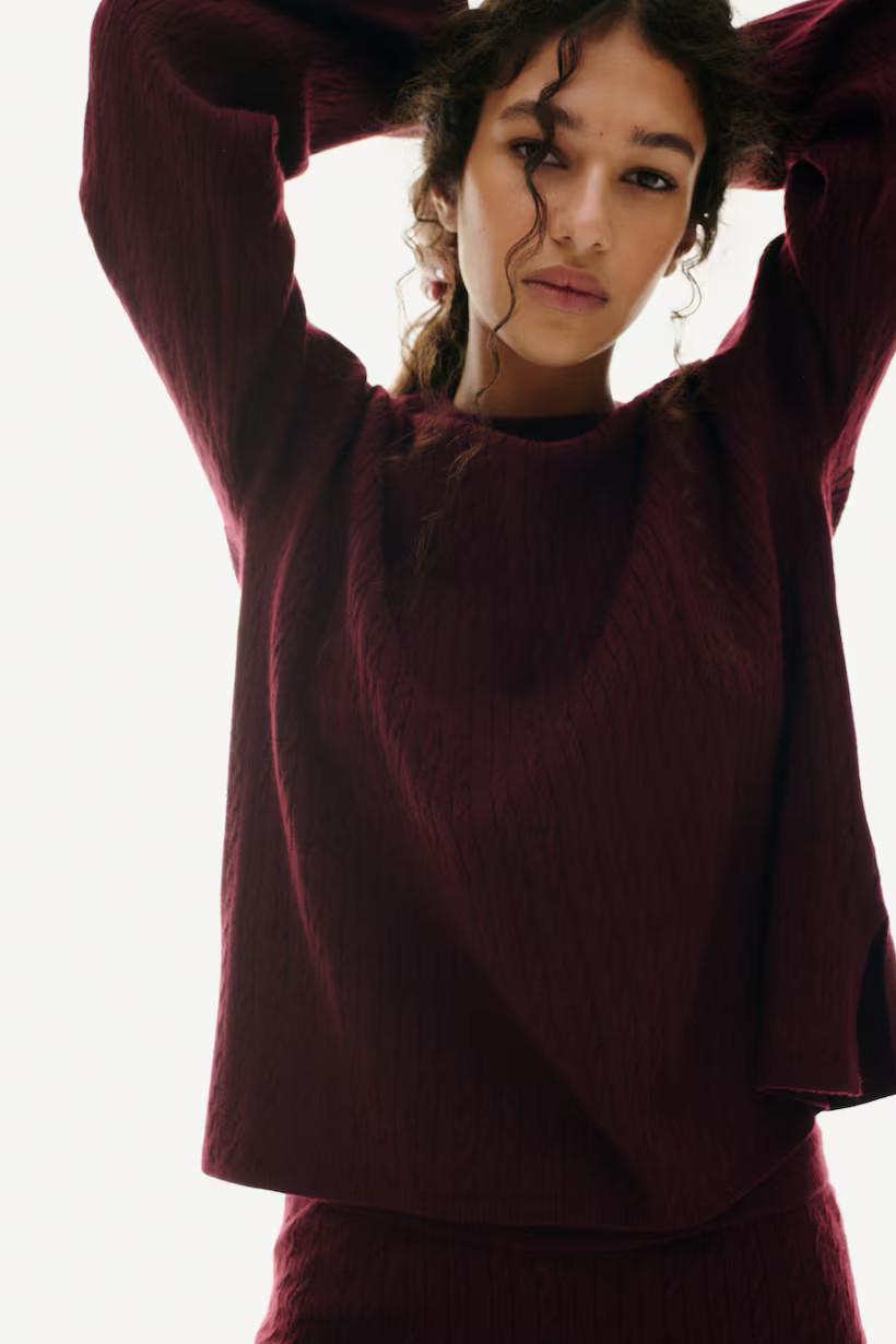 Cable-Knit Sweater | H&M (US + CA)