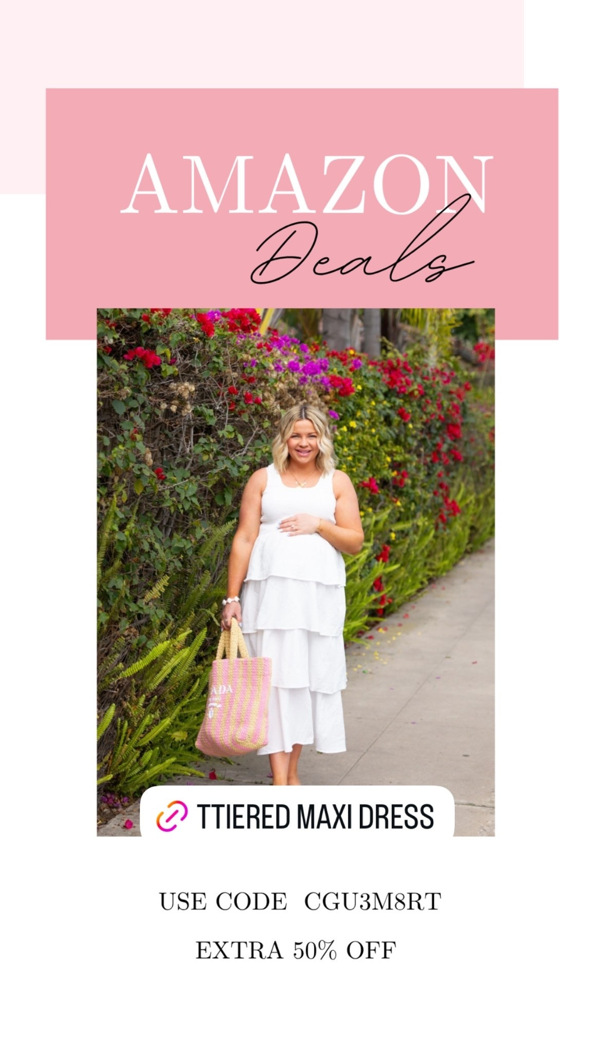 Cute tiered maxi Deal! I wore pregnant too!!

#LTKMidsize #LTKSeasonal #LTKSaleAlert