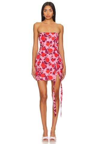 Huda Mini Dress in Pink | Revolve Clothing (Global)