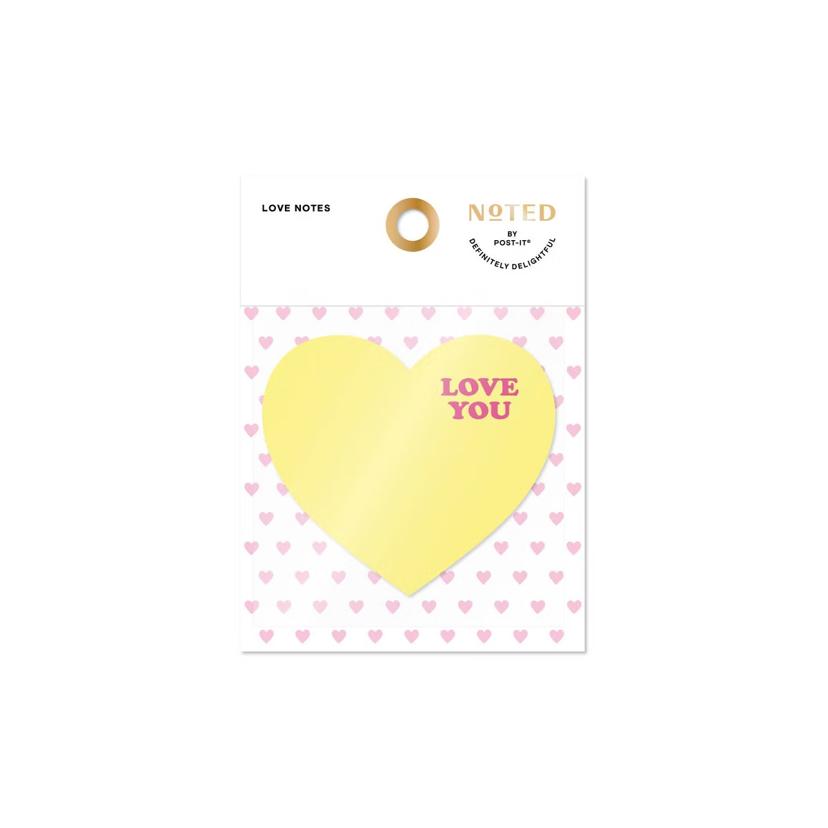 Noted by Post-it Valentine's Love Notes 100 sheets | Target