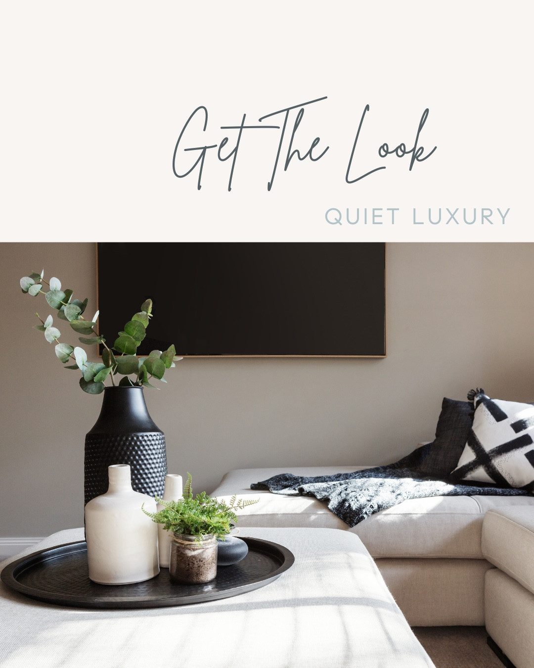 Quiet Luxury ⭐️⁠
⁠
This sophisticated design focuses on ⁠investing in high-quality pieces and materials that'll have longevity in your home over time.⁠
⁠
No matter what's deemed "popular" in the design world, Quiet Luxury design emphasizes personal style and collecting over commercial popularity.⁠
⁠⁠
Here are some tips to achieve the look:⁠
⁠
🤍 Natural textures and materials (wood, cashmere, cotton, etc.)⁠
🤍 Less is more, focus on details and intentional styling with your pieces.⁠
🤍 Investing in quality art and telling a story in your home. ⁠
🤍 Unique and one-of-a-kind pieces that are collected over time.⁠
🤍 Balance and harmony in furniture design, color palette, and textures.⁠
🤍 Quality, quality, quality! Craftsmanship is key here.⁠


#LTKFindsUnder100 #LTKStyleTip #LTKHome